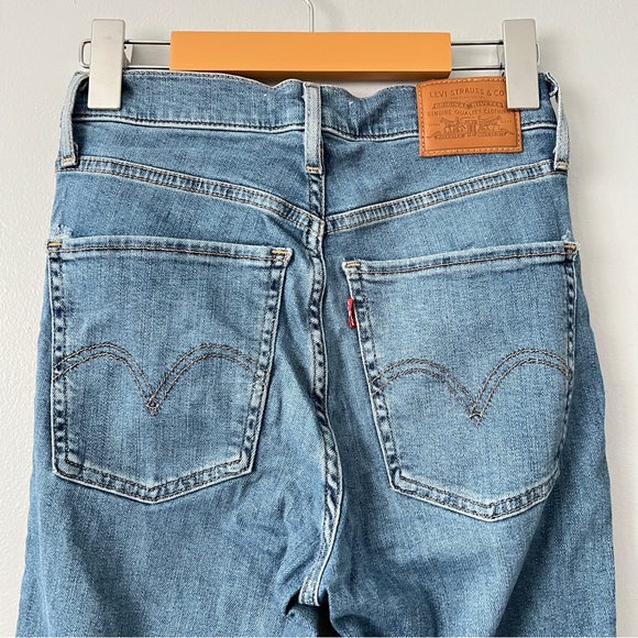 Vintage Levi's Mile High Super Skinny High Waits Denim Jeans - 25 - Picture 8 of 11